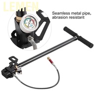 【New product】Lemen Oversea High Pressure 4500psi Tungsten Steel 3 Stage Hand Pump for PCP Air Gun Bo