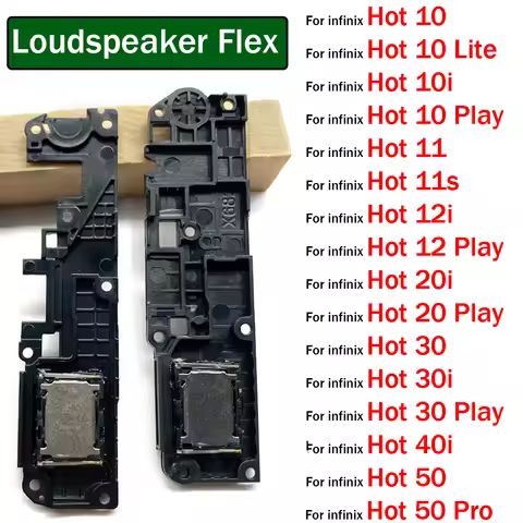 Loudspeaker For infinix Hot 10 10i 11 11s 12 12i 20 20i 30 30i 40i 50 Play Lite Pro Loud Speaker Buz