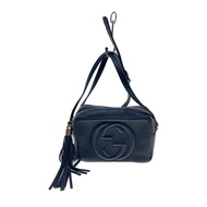 GUCCI Shoulder Bag Disco Soho Small Black 2343620732806