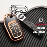 (new) Honda Civic 2022 FE HRV Keyless Smart Entry/ Push Start New TPU Remote Key Cover/ Case Civic 2