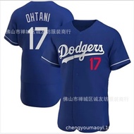 Same Day Delivery!!MLB Baseball Uniform Dodgers 17 Blue Elite Dodgers Shohei Ohtani Jersey