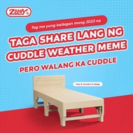 zooey bed frame 30*75 single  with headboard heavy duty 10years waranty for the date of process