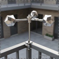[LacooppiabcMY] Reflective Avian Rotator Humane Wind Powered Avian Avian Dissuader Easy Installation