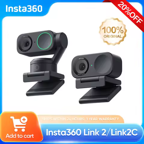 Insta360 Link 2 / Link 2C Cameras AI Intelligent 4K Live Streaming Cameras