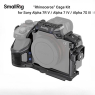 SmallRig 4308 A7 V/RV/A7 IV /A7S 3 Cage for Sony Alpha 7R V/ Alpha 7 IV/Alpha 7S III "Rhinoceros" Ca