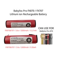Babyliss Pro FX870 And FX707 Lithium Ion Rechargeable Battery 3.6V 3300mAh