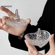 someryer|  Anniversary Gift for Wife, Elegant Crystal Organizer Tray for Bedroom Jewelry Box