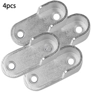 Standard tube support for wardrobe rod, 4 pieces, round fitting