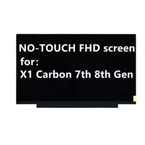 14 inch FHD B140HAN05.7 01YN154 NO-TOUCH FHD LCD screen For Lenovo Thinkpad X1 Carbon 7th 8th Gen 01