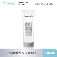 Wardah Crystal Secret Foaming Cleanser with Natural AHA+PHA 100ml