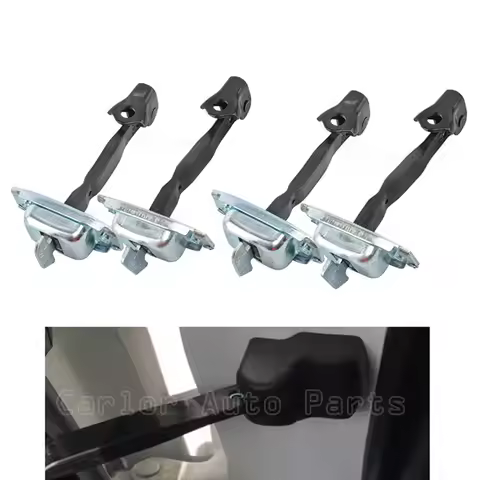 4 Pcs/1 Set Car Door Stay Checker Strap Stopper Front Rear for Toyota Corolla Prius 2003-2009 Auto P