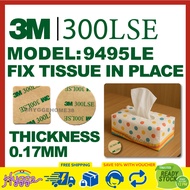 3M PET Double Sided Tape 300LSE 9495LE Thin Transparent Tape For Rubber Plastics Metal Phone Holder 