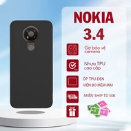 Case for Nokia 3.4 / 8210 4g is flexible, dust and fingerprint resistant, made of TPU plastic