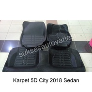 Carpet 5D honda City 2017