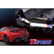 TOMEI Ti SPORTS Titanium Muffler, Exhaust 70mm - Toyota GR86, ZN8 / Subaru BRZ, ZD8 / PN: 442004