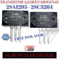 Tr Transistor Sanken 2Sa1295 2Sc3264 2 Sa 1295 Sc 3264 Asli Original