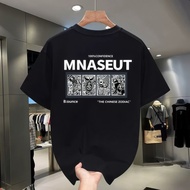 KATUN Casual Style Oversized Soft Cotton T-Shirt with Hand-Painted Design for Men and Women, LV Bran