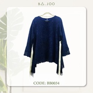 BA.JOO Thirft | Bundle | Preloved Casual Blueblack Blouse Plus size BB0034