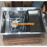 Kitchen sink 6045 stainless steel sus 304 / 304 stainless steel sink