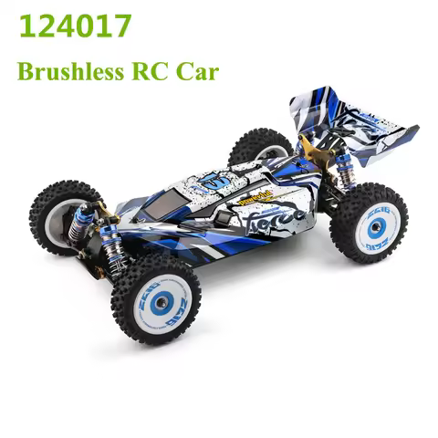 WL 124017 Brushless Racing Car 1:12 RC Car 4WD 75Km/H Remote Control Off-road Drift Toys Model Car f