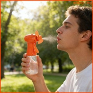 WIT Portable Handheld ABS Mist Fan Manual Mist Humidifying Cooling Fan