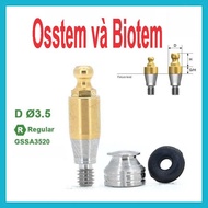 Abutment Ball compatible with Osstem/Hiossen & Biotem Implant