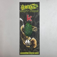 Mồi hơi câu cá chuyên lure Toman size M (1 thìa) và size mini ( 2 thìa) - Made in Thai Lan