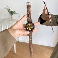 Suitable for Huawei gt3 Strap New Leather gt2/gt1 Women's Smart Watch watch4/3pro Watch Strap #BD791