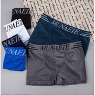 【 3pcs Mini purchase 】COD Munafie Man Boxer brief spandex Boxer underwear Four corners