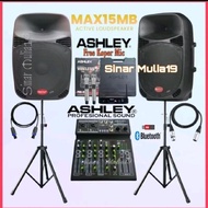 PAKET SOUND SYSTEM KARAOKE SPEAKER 15 INCH BARETONE ( AKTIF & PASIF )