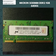 MEMORY SODIMM DDR2 MT8HTF 1GB 6400S - ercomp2