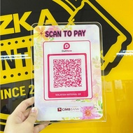 QR CODE STANDEE | ACRYLIC STANDEE