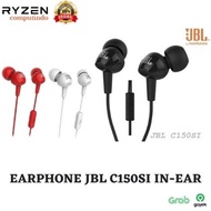 EARPHONE JBL C150SI IN-EAR HEADPHONES DENGAN MIC ORIGINAL