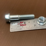 14-KEY CAP BOLT M10x50 FLANGE BOLT 5CM LENGTH KEY CAP NUT 14 BOLT AND NUT