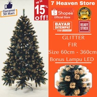 Mini Christmas Tree 3 feet 3ft 90cm 1 meter Gold Glitter JD1789G Christmas Tree
