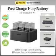 Insta360 X4 Fast Charge Hub and Battery for Insta360 X4 Camera