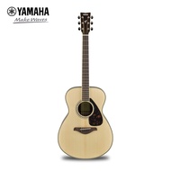 Yamaha FS830 Small Body Acoustic Guitar with Solid Spruce Top, Rosewood Back &amp; Sides and Newly Developed Scalloped Bracing