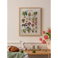Colorful Green Plant World Living Room Bedroom Sofa Natural Plant Watercolor Small Fresh Art Decorat