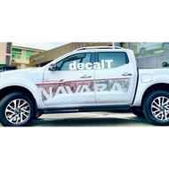 Tem Dán Sườn Xe Navara Mẫu Mới. Tem Dán Sườn Xe Navara Limited Mẫu Mới