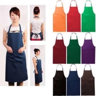 Apron apron/ waterproof apron/ plain apron/ polka dot apron cooking apron/ apron/