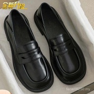 loafer 乐福鞋 slip on 大码女鞋宽脚41一43英伦风小皮鞋女韩版一脚蹬乐福鞋42日系jk单鞋   现货3/24heightening shoes