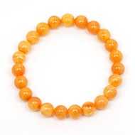 【正佳珠寶】蜜蠟琥珀 頂級花蜜蠟 7.8-8.3mm 花蜜蠟手珠
