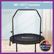 Merach MR-1581F Trampoline Adult Kids Jumping Bed Home Gym Exercise Fitness Equipment Trampolin 蹦床