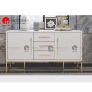 tbbsg homefurniture outlet 4ft L120cm Sideboard / kitchen cabinet Divider With Stainless Steel leg