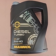 Mannol Diesel Turbo 5W40 Fully Synthetic 5 Liter Engine Oil