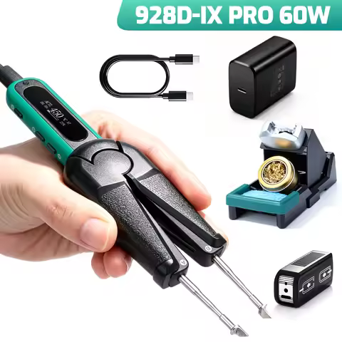 YIHUA Tweezers Soldering Iron 928D-IX Precision Rework Tools 25W/60W Optional With PD/QC SMD BGA Wel
