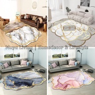 [READY STOCK] MARBLE SERIES CARPET 140x200CM LIVING ROOM CARPET PREMIUM POLYESTER CARPET