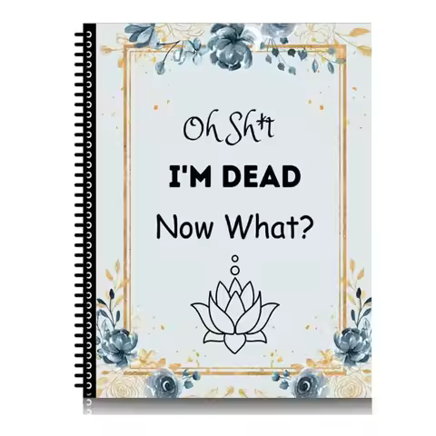 1Pack End-of-Life Planning Workbook-Guided Estate Organization Journal-Important Information Noteboo