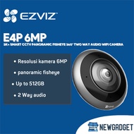 EZVIZ E4P 6MP 3K+ SMART CCTV PANORAMIC FISHEYE 360EZVIZ° TWO WAY AUDIO WIFI CAMERA