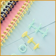 ┛ ◱ ┐ 30/5 Holes plastic ring binder notebook cover( for A4/B5/A5/A6) cuttable ring binding accesso